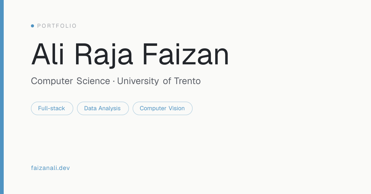 Ali Raja Faizan